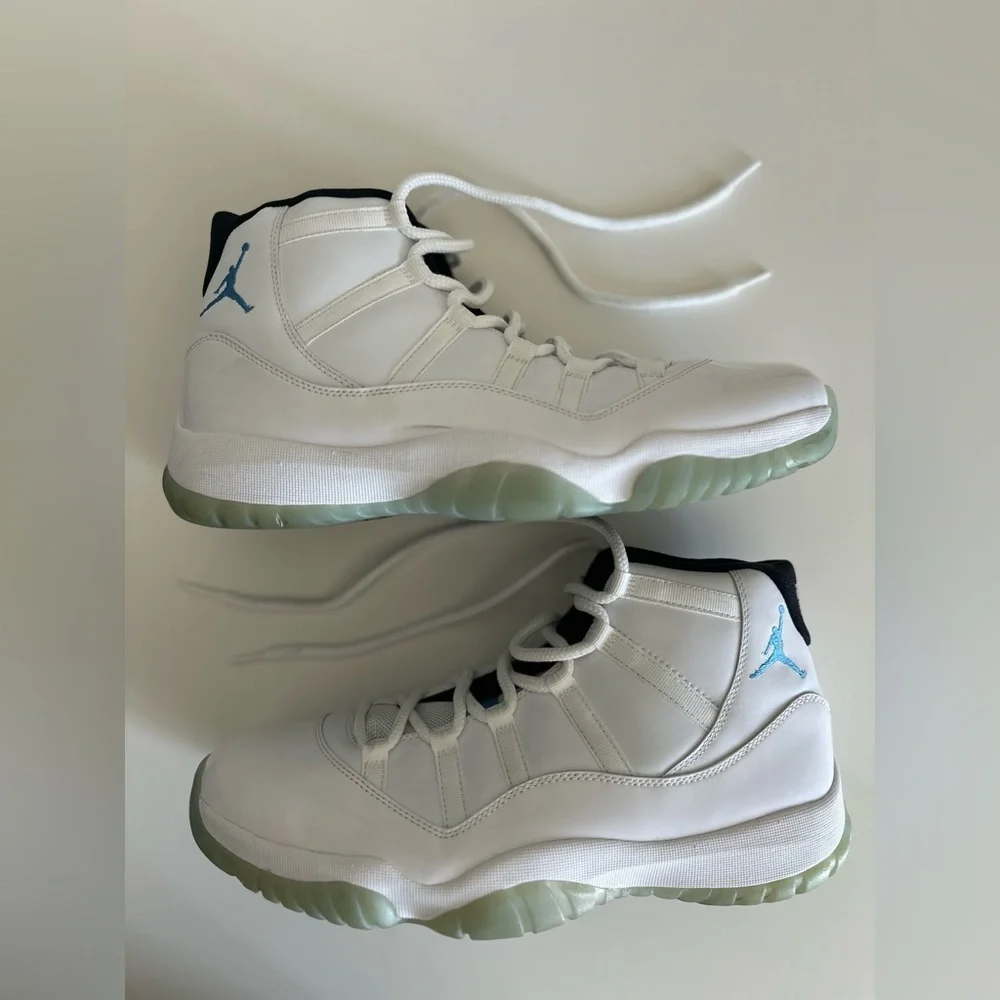 Men’s Air Jordan 11 Retro ‘Legend Blue’ 2014 White Size 12